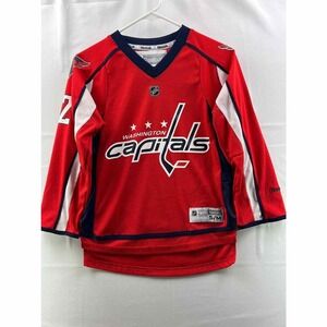 Reebok Washington Capitals NHL Hockey L/S Jersey Mike Green #52 Youth S
